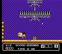 une photo d'Ã©cran de Hammerin Harry sur Nintendo Nes